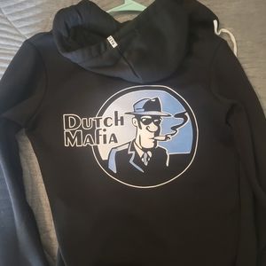 Dutch bros Small zip up hoodie